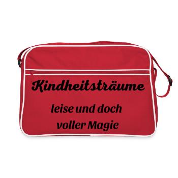 Rêves - Sac Retro - rouge/blanc - Devant