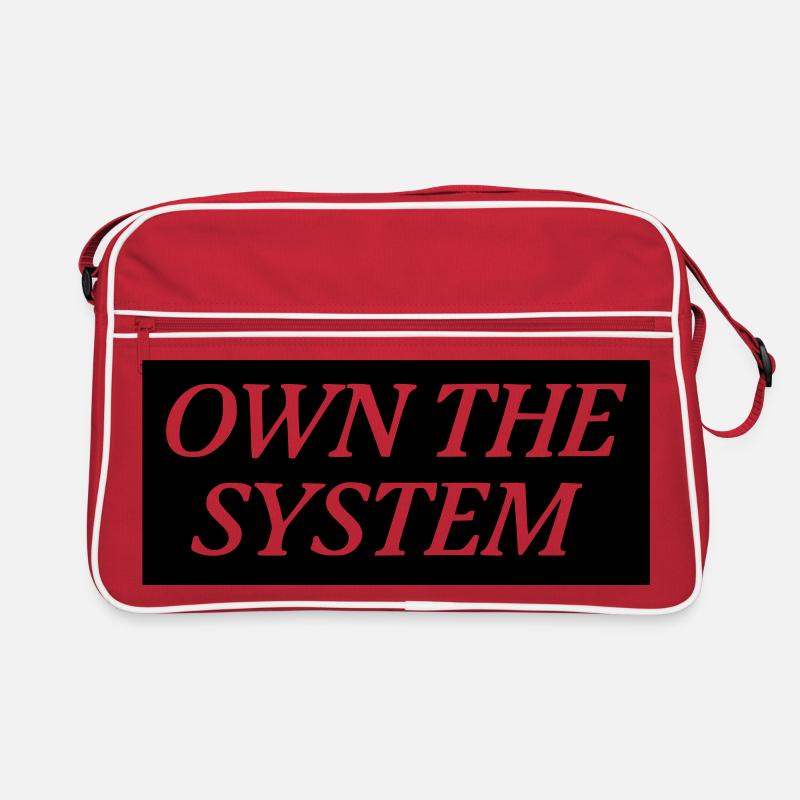 Own the System - Das eigene System Retro Tasche