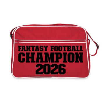 Champion de Fantasy Football 2026 Fantasy Football - Sac Retro - rouge/blanc - Devant