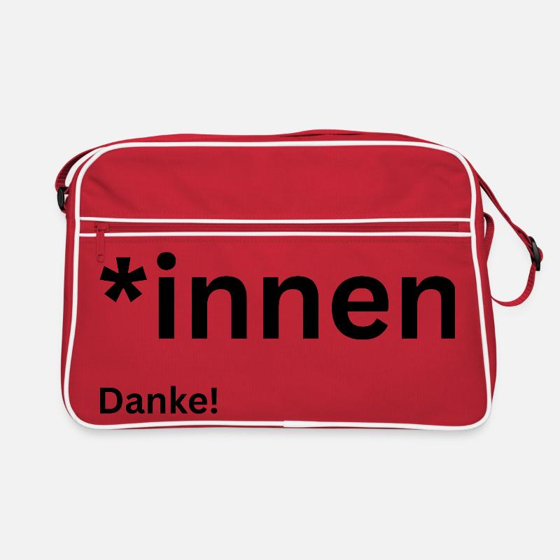Pro Gendern Retro Tasche