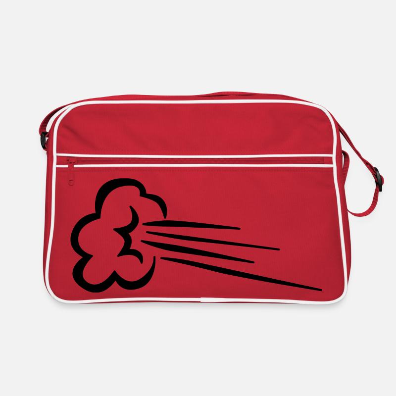 Comic Effekt Geschwindigkeit Retro Tasche