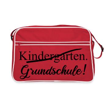 Kindergarten - Primary School - Retro Bag - red/white - Front