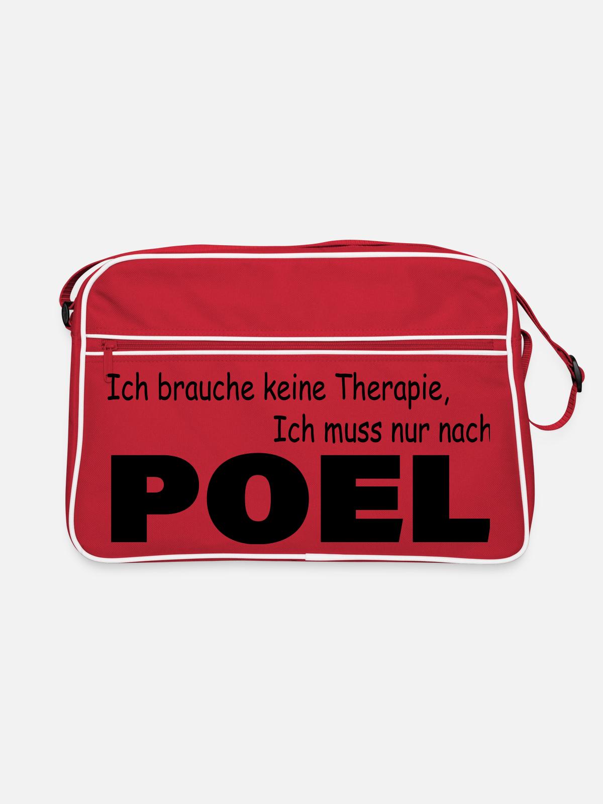 Therapy POEL - Retro Bag - red/white - Front