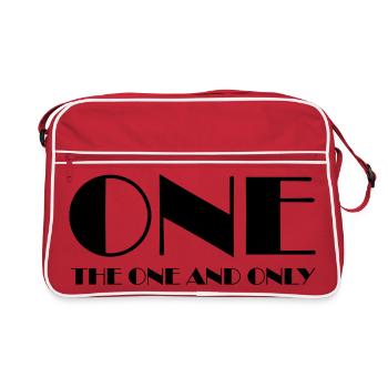 one - Retro Bag - red/white - Front