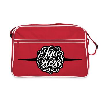 Jga 2026 Enterrement de vie de garçon - Sac Retro - rouge/blanc - Devant