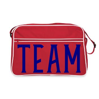 Team - Retro Bag - red/white - Front