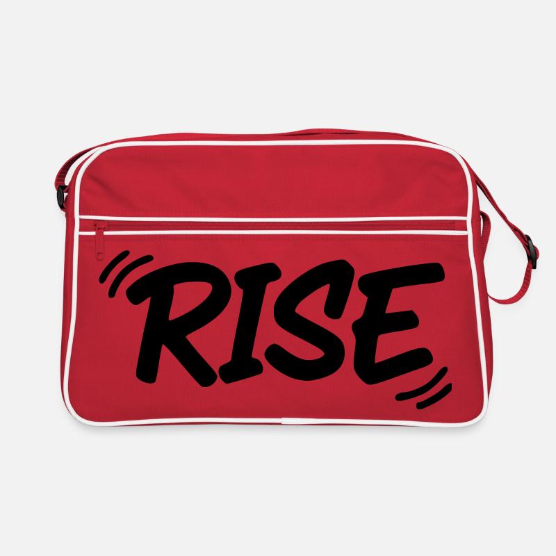 MONTÉE | Lettrage graffiti de motivation Sac Retro