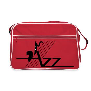 Jazz - Retro Bag - red/white - Front