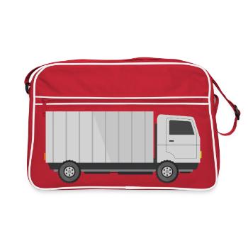 Delivery truck - Retro Bag - red/white - Front
