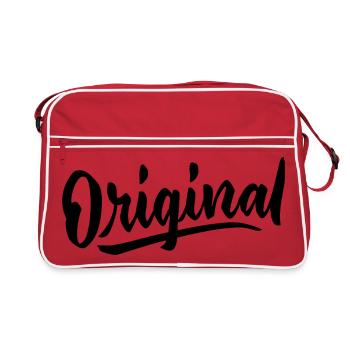 Original Unique Design Exclusif Création Tendance - Sac Retro - rouge/blanc - Devant