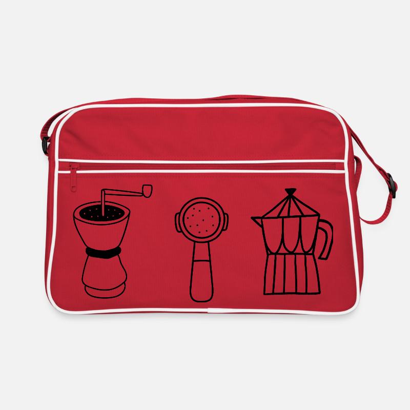 Kaffeeentwicklung Retro Tasche