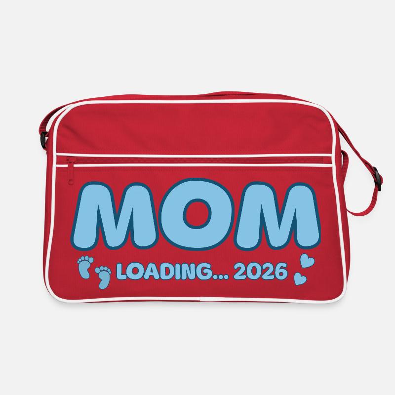 Mom Loading 2026 Retro Tasche