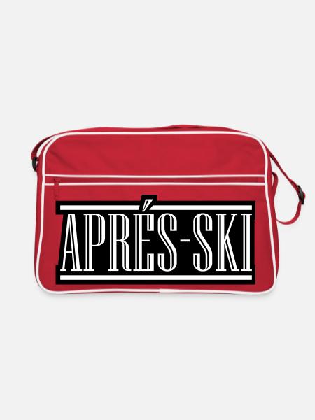 Après-ski - Sac Retro - rouge/blanc - Devant