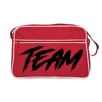 Équipe - Sac Retro - rouge/blanc - Devant
