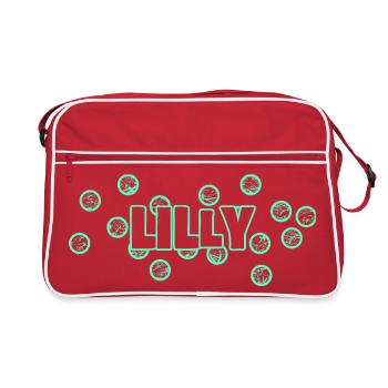 Funny Lilly - Retro Bag - red/white - Front