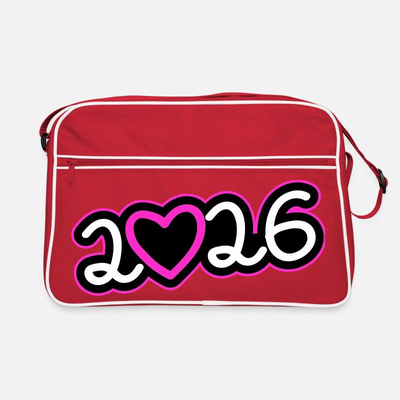Cœur 2026 Sac Retro