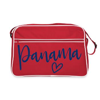 Panama Heart Women’s Love Panama - Sac Retro - rouge/blanc - Devant