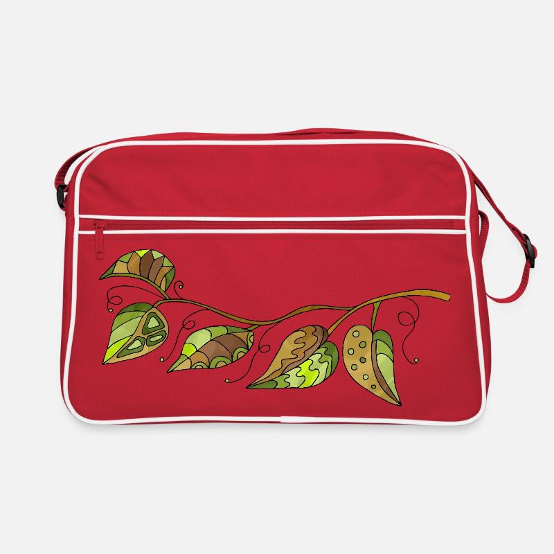 feuilles Sac Retro