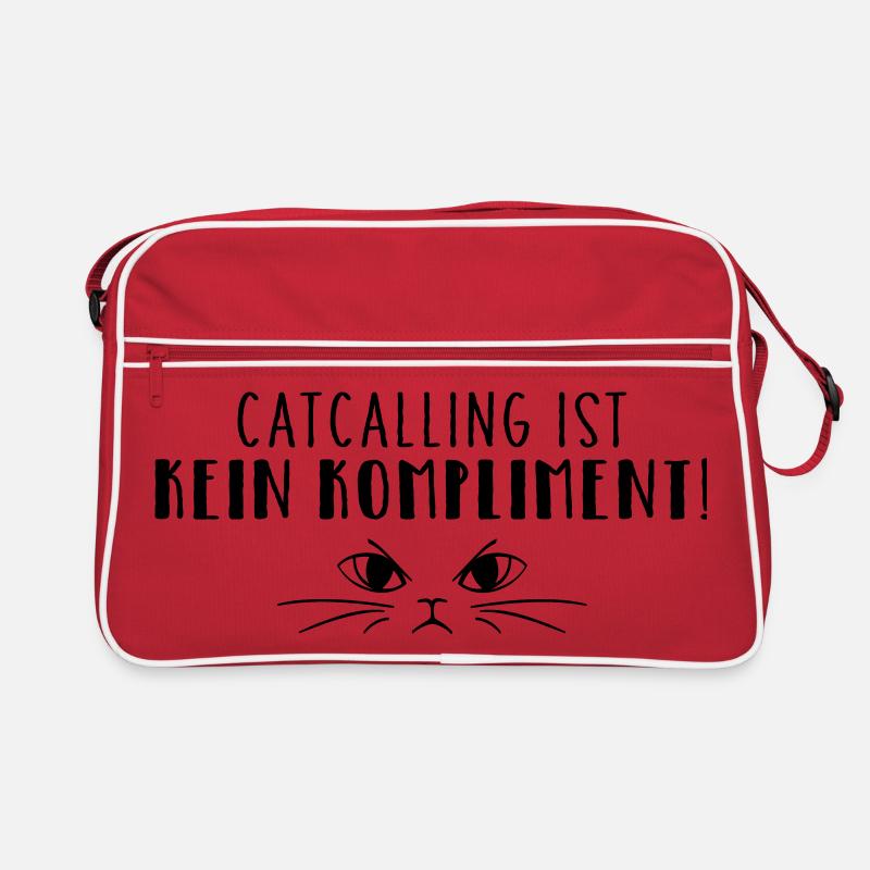 Les sifflements n’est pas un compliment ! Sac Retro