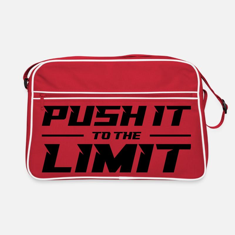 Poussez ça à la limite Sac Retro