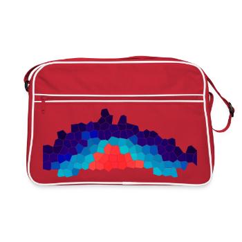 Thermal Core Mosaic - Retro Bag - red/white - Front