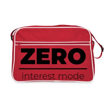 Mode Zéro Intérêt | Énoncé minimal - Sac Retro - rouge/blanc - Devant