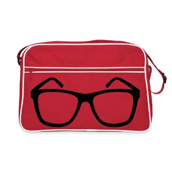 glasses - Retro Bag - red/white - Front