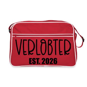 Engagement Fiancé 2026 - Retro Bag - red/white - Front