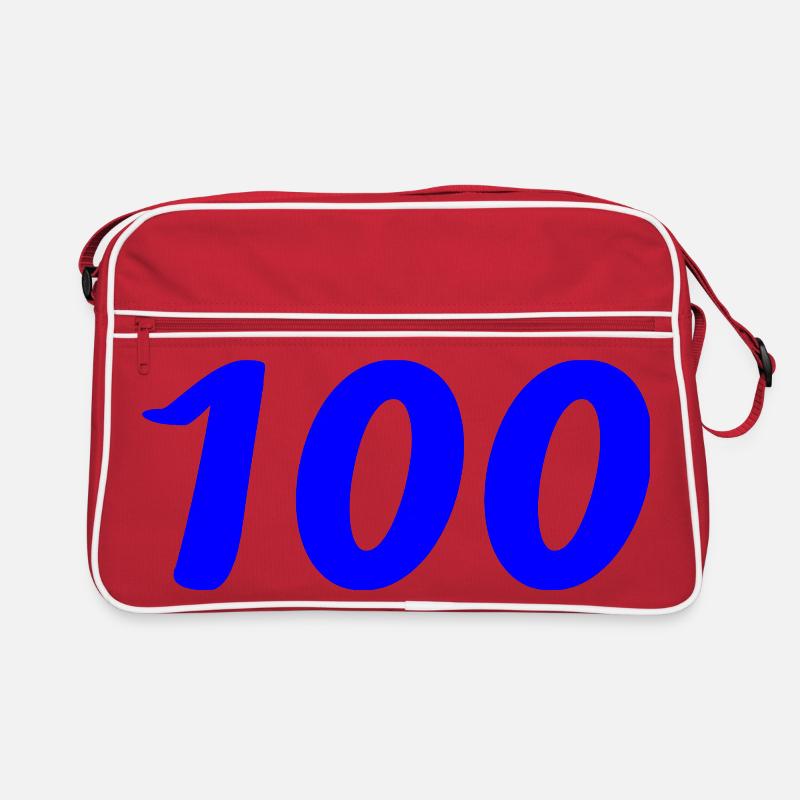 100. 100 YEARS. 100th ANNIVERSARY. BIRTHDAY 100 Retro Bag