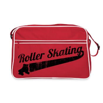 Roller skating - Retro Bag - red/white - Front