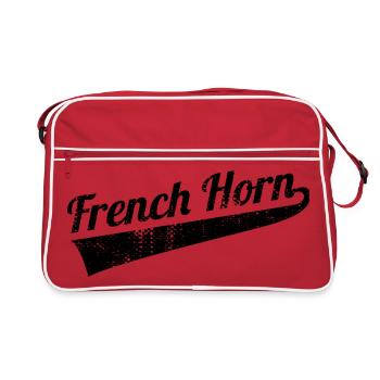 Clairon - Sac Retro - rouge/blanc - Devant