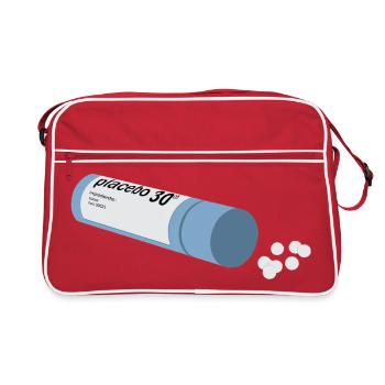 Placebopathie - Sac Retro - rouge/blanc - Devant