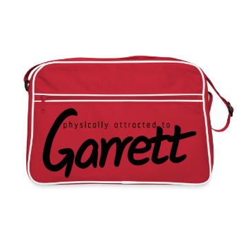 physically attracted to Garrett - Retro Bag - red/white - Front