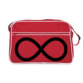 infinite - Retro Bag - red/white - Front