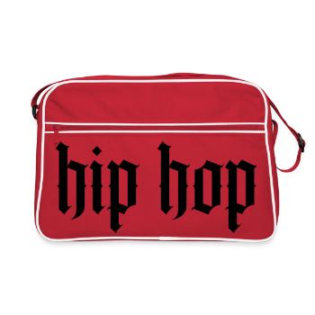 Hip-hop gothique - Sac Retro - rouge/blanc - Devant