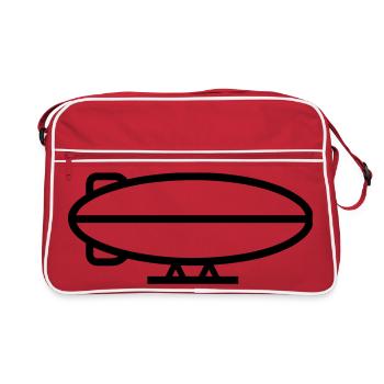 Airship - Retro Bag - red/white - Front