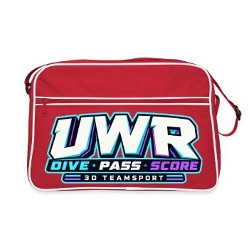 UWR Dive Score 3D TeamSport - Retro Tasche - Rot/Weiß - Vorne