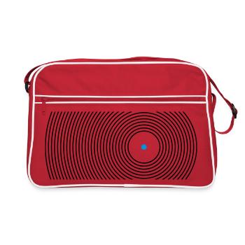 round - Retro Bag - red/white - Front