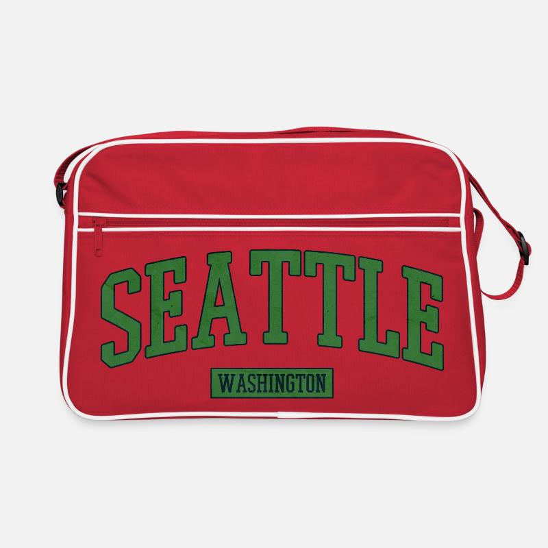Seattle Washington USA Retro Bag