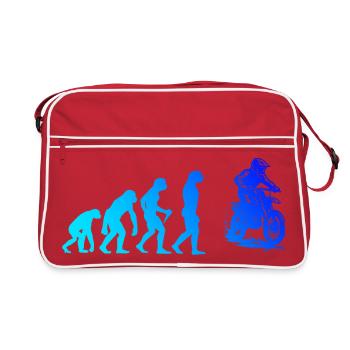 Un incontournable pour le vrai motocross - Sac Retro - rouge/blanc - Devant