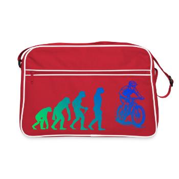 Super cadeau de VTT pour le VTT - Sac Retro - rouge/blanc - Devant