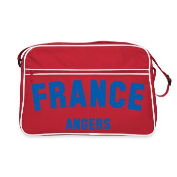 Angers, France, France - Retro Bag - red/white - Front
