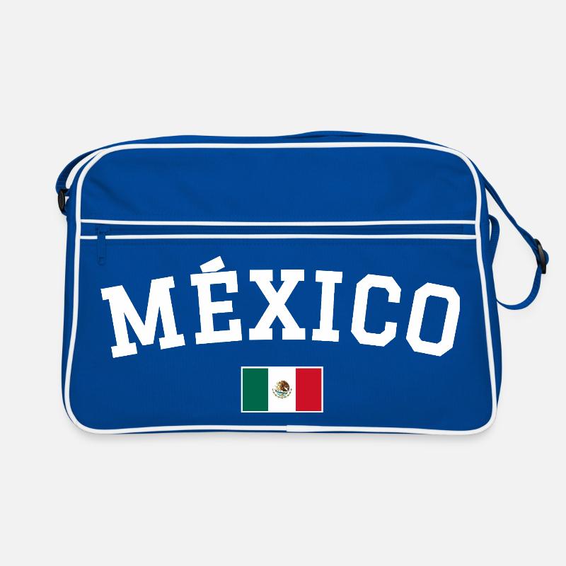 Drapeau du Mexique Blanc Sac Retro