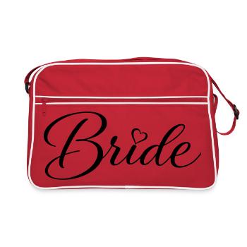 Bride - Retro Bag - red/white - Front