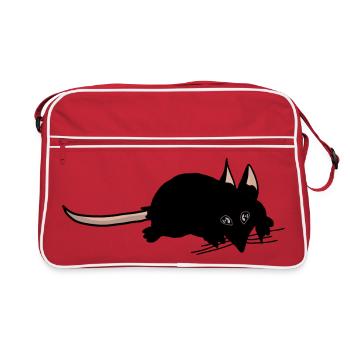 Rat - Sac Retro - rouge/blanc - Devant