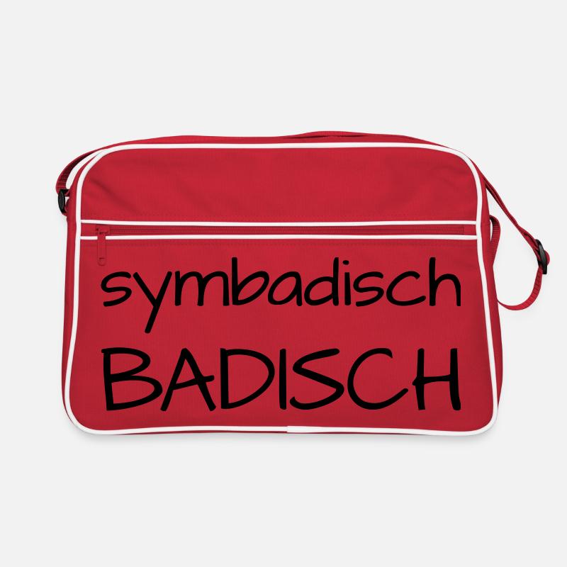Symbadisch Badisch Retro Tasche