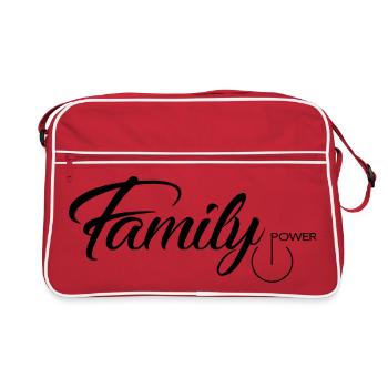 le pouvoir familial - Sac Retro - rouge/blanc - Devant