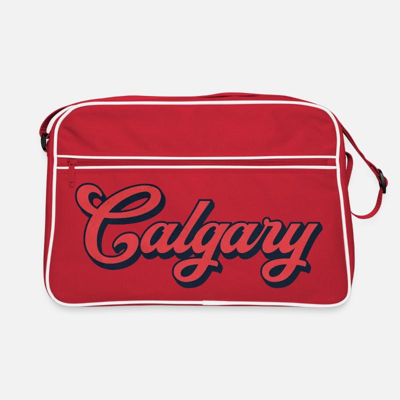 Calgary Lettering Canada – Typographie rétro Sac Retro