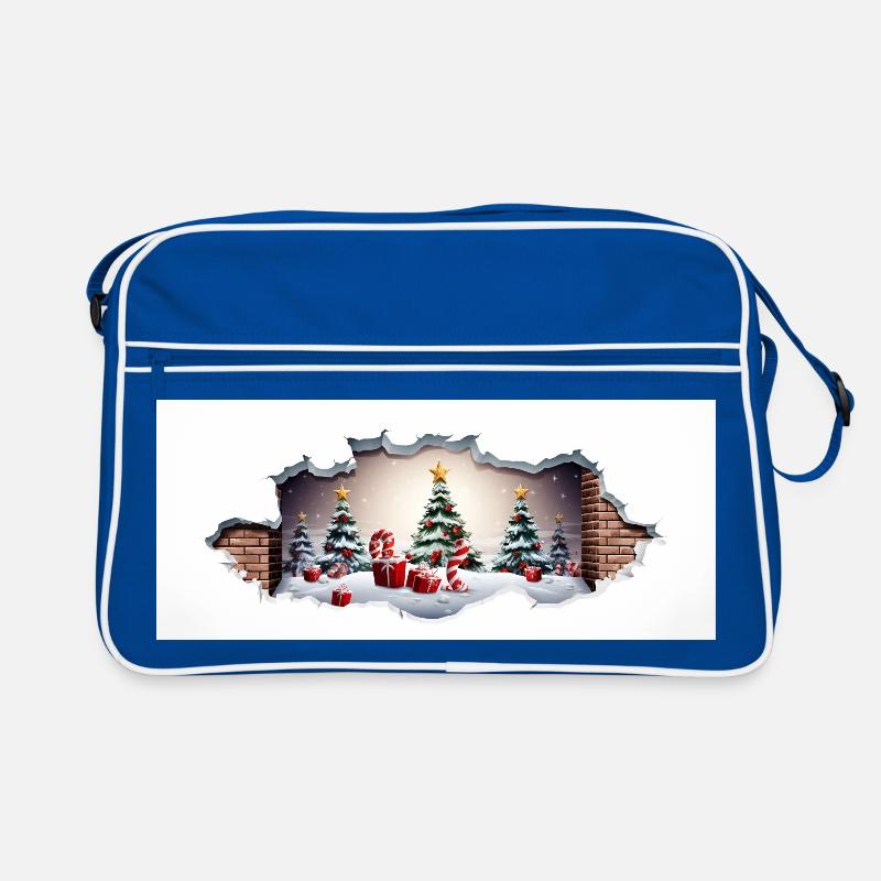 Décor de noël Sac Retro