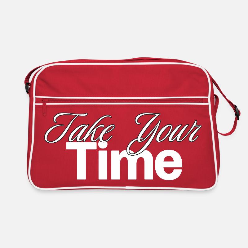 Take Your Time Design Retro Bag